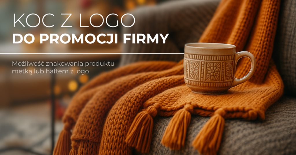 koc pled 710g pomarańczowy