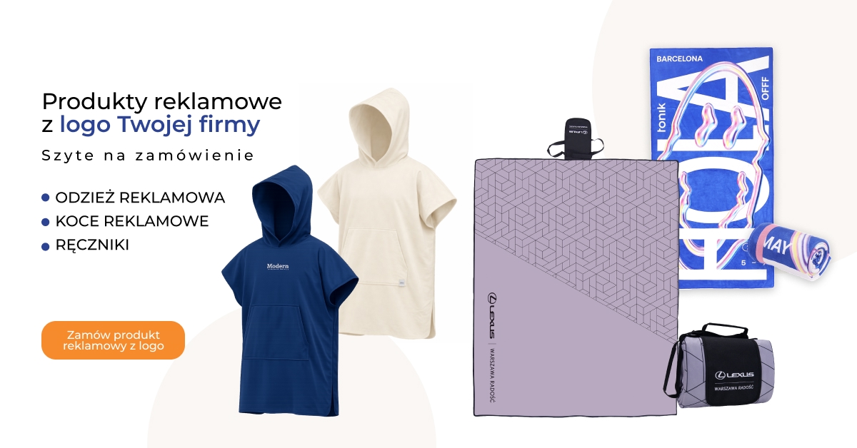 koc piknikowy ponczo odzież logo dla firm_1200x628 baner