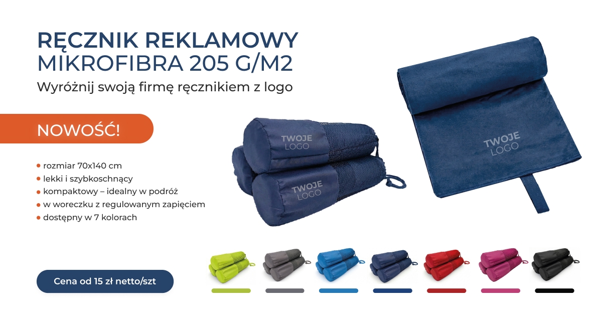 ręcznik mikrofibra 205g z woreczku z zapieciem haft nadruk laser logo_1200x628 baner (3)